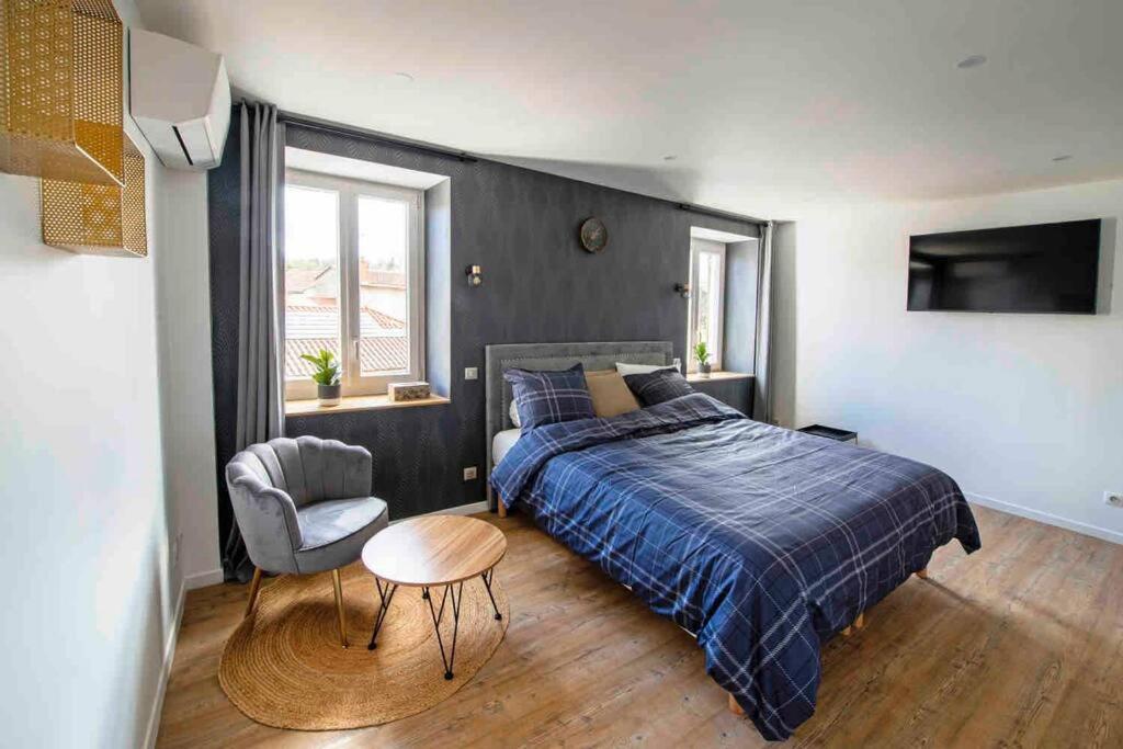 Appartement Jacuzzi Hammam Francheville (Rhone)